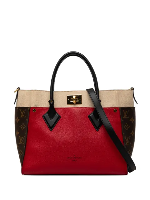 Louis Vuitton Pre-Owned 2020 Monogram On My Side MM satchel Red L9YOXUMR358ABMGC