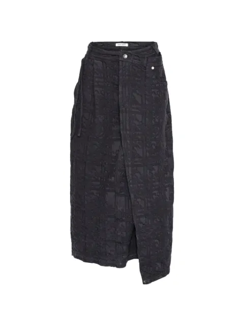 Henrik Vibskov Fly midi skirt Black AW26STUDF408