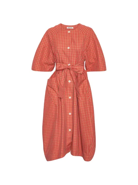 Henrik Vibskov One midi dress Red AW26STUDF303