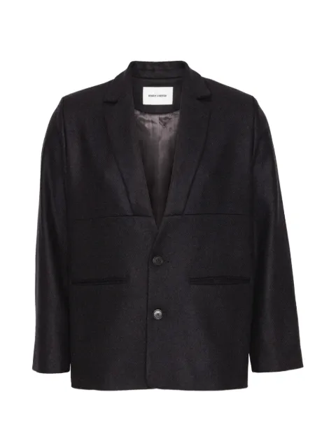 Henrik Vibskov Lonely wool blazer Black AW26STUDM618