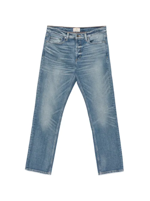ANTIK DENIM distressed straight-leg jeans Blue AM1400CAL