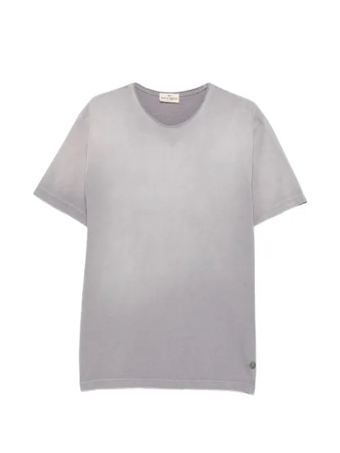 ANTIK DENIM faded-effect raw-cut T-shirt Grey AM9100