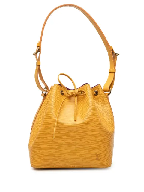 Louis Vuitton Pre-Owned 1995 Epi Petit Noe bucket bag Yellow PVYU9D60C52M23ZH