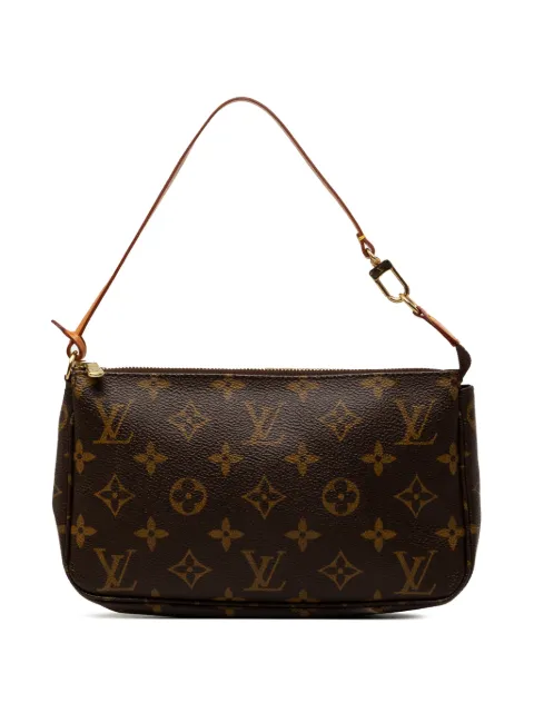 Louis Vuitton Pre-Owned 2002 Monogram Pochette Accessoires shoulder bag Brown QOES1UN6XX1EJ6H7