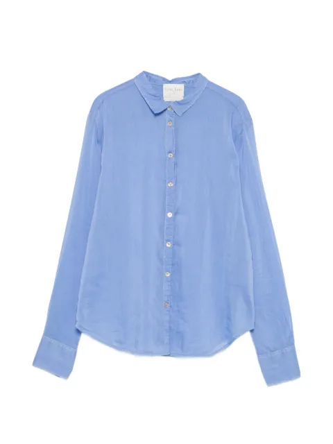 Forte Forte button-up long-sleeve shirt Blue 15102MYSHIRT