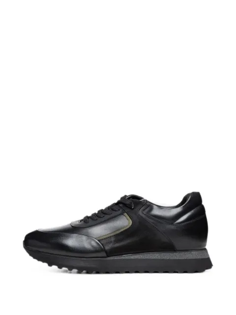 Poche Paris panelled lace-up sneakers Black FMFABIEN2500250