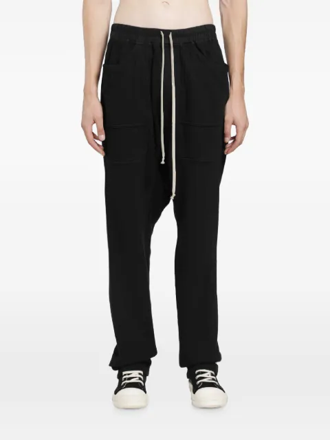 Rick Owens DRKSHDW cargo-pockets drop-crotch trousers Black DU02F6370