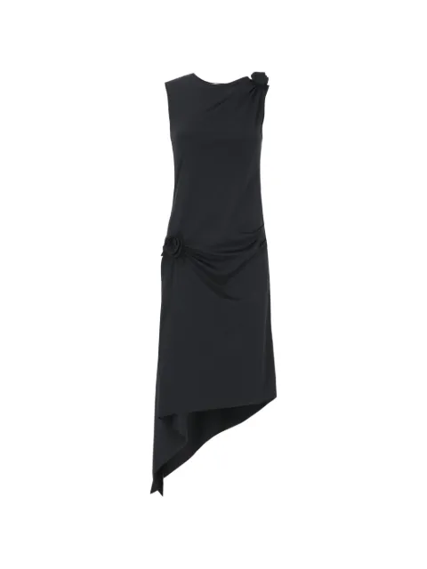 Coperni relaxed Flower gown Black COPR335F5021