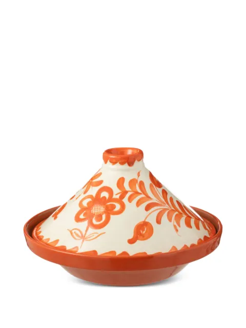 J-LINE Granada floral-print tagine Orange 6A52077
