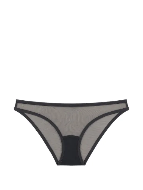 YASMINE ESLAMI Jeanne mesh briefs Grey YEAW2430032