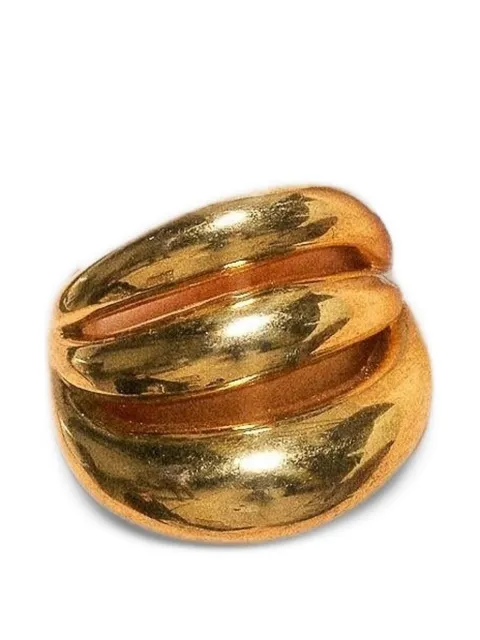 Panconesi Triptych Blow Up ring Gold CAOFG002S