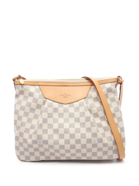 Louis Vuitton Pre-Owned 2011 Damier Azur Siracusa MM crossbody bag White ZZAHJWTM82JOJMEX