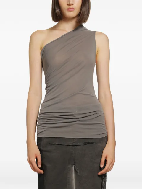 Rick Owens Tower Athena one-shoulder top Grey RP02F5138JS