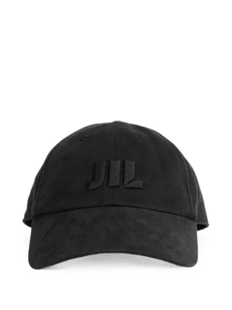 Jil Sander logo-embroidered hat Black J02TC0113J45349