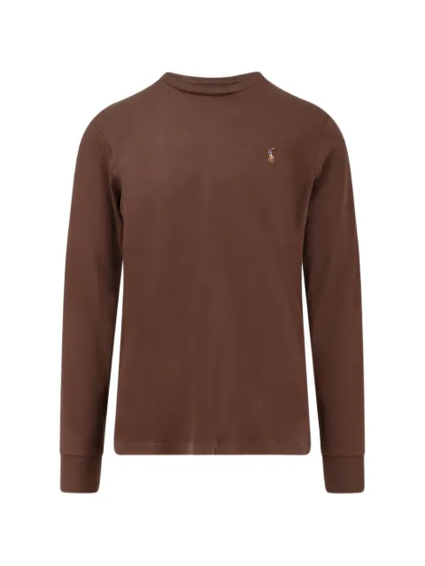 Polo Ralph Lauren Polo Pony-embroidered T-shirt Brown 710760121