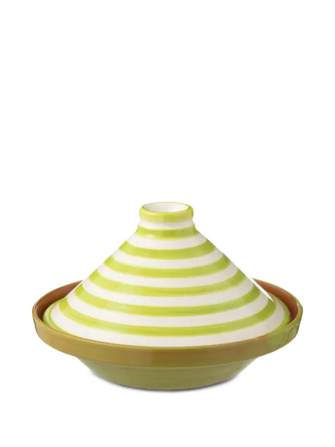 J-LINE striped Granada tagine Green 6A52179
