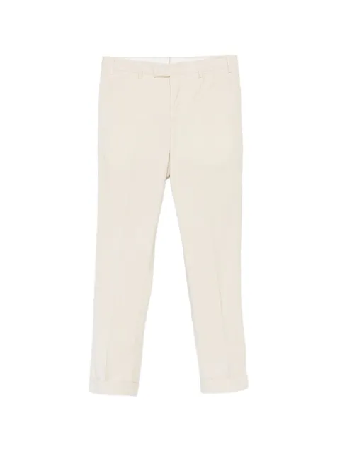PT Torino corduroy-textured straight-leg trousers Neutrals COASMAZ00CL1PG81