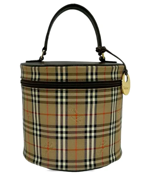 Burberry Pre-Owned 1990-2000 Nova Check handbag Neutrals 45BJ7UEWHFCJRR7V