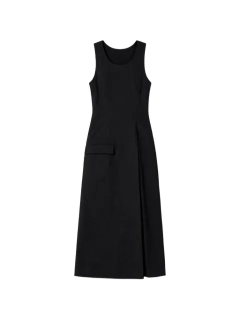 Rier cotton-poplin apron dress Black DRS6COS