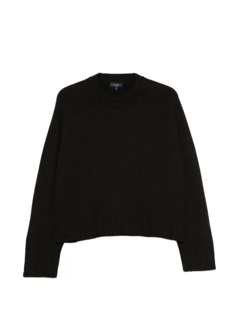 Soeur Will raglan-sleeve ribbed-trim sweater Brown PUL0079WILL