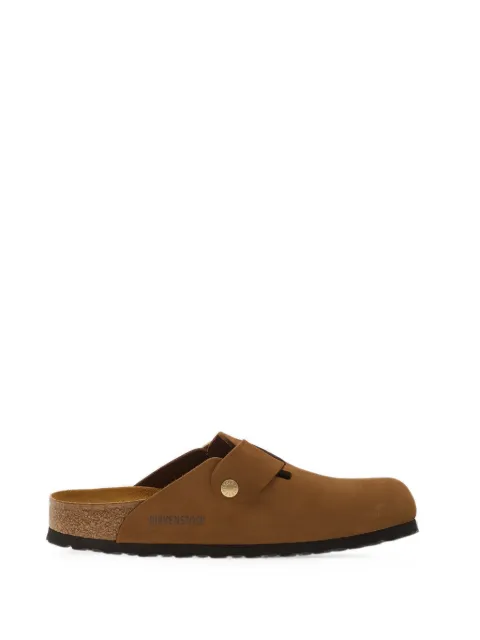 Birkenstock Boston big-buckle mules Brown 1032949