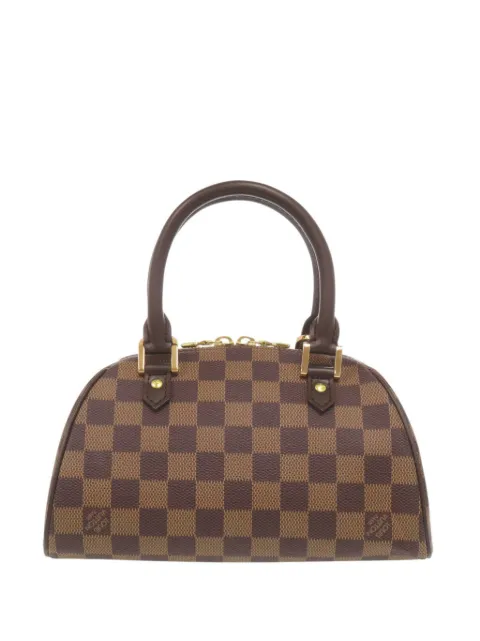 Louis Vuitton Pre-Owned 2002 Damier Ebene Mini Ribera handbag Brown BE5XBFKQVR0CTK80
