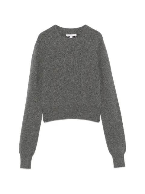 Malo ribbed-knit cropped sweater Grey DXA416F1C02
