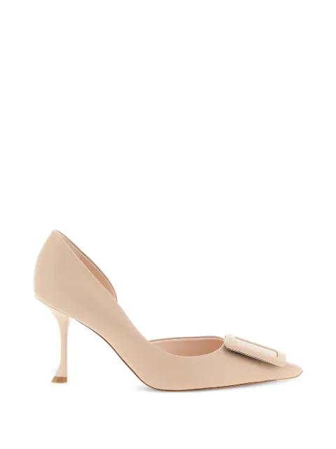 Roger Vivier Viv In The City buckle-detail pumps Neutrals RVW8304581091TC211
