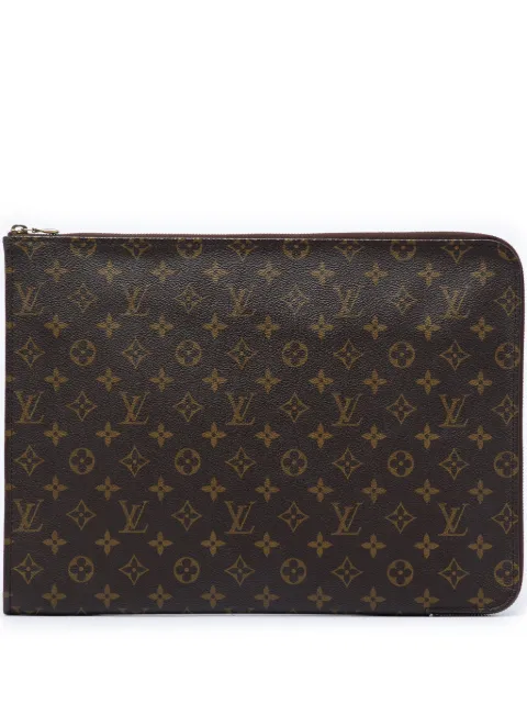 Louis Vuitton Pre-Owned 2006 Monogram Poche Documents Portfolio business bag Brown 8Q2ZXKL9CMO6NM10