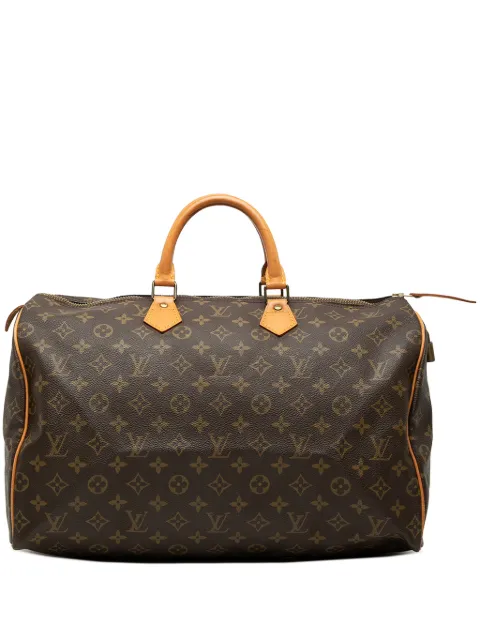 Louis Vuitton Pre-Owned 1885 Monogram Speedy 40 boston bag Brown KZPMPODP36XCI5V4