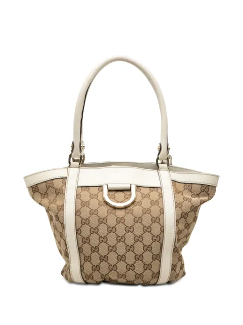 Gucci Pre-Owned 2000-2015 GG Canvas Abbey D Ring handbag Neutrals C1PT3YI0Y0ABWTDN