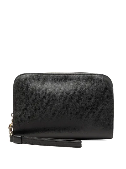 Louis Vuitton Pre-Owned 2005 Taiga Pochette Baikal clutch bag Black A0IJM66ZTAGO9YXK