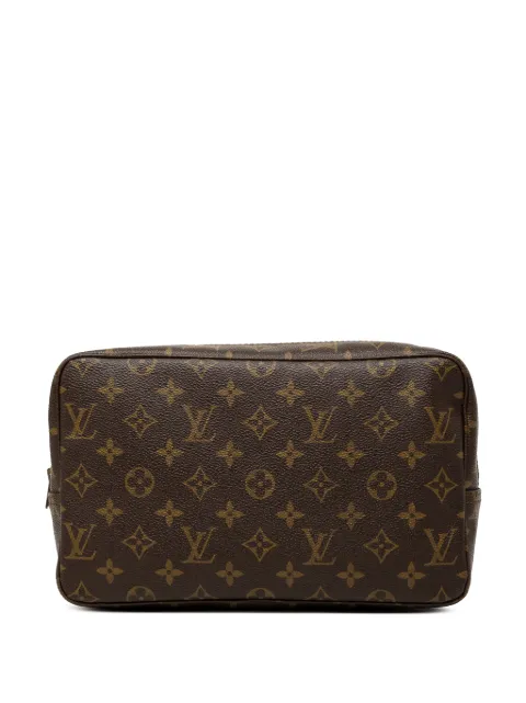 Louis Vuitton Pre-Owned 1983 Monogram Trousse Toilette 28 clutch bag Brown 93PT2W4T82R2VJP2