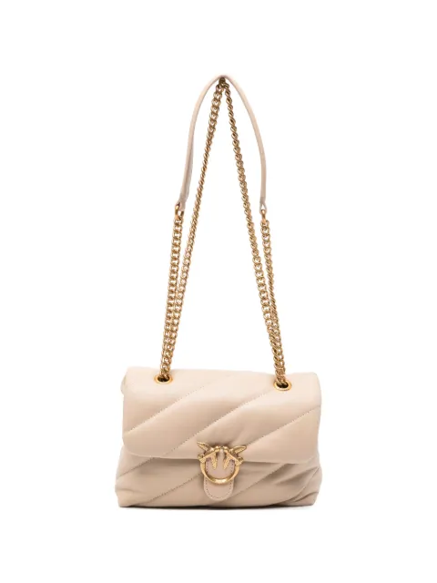 PINKO Love Puff quilted leather tote bag Neutrals 107617A0F2