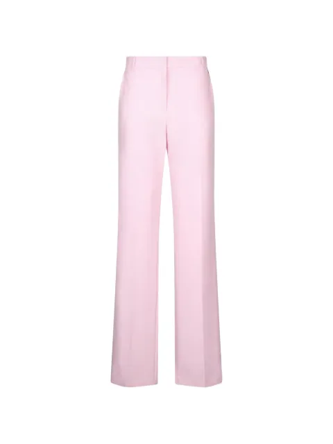 LIU JO stretch technical fabric trousers Pink CA6005T22000