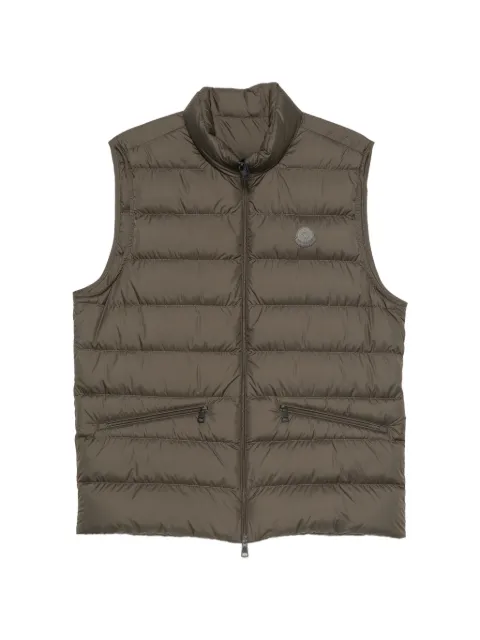 Moncler Treompan padded gilet Green L20911A00119549SK