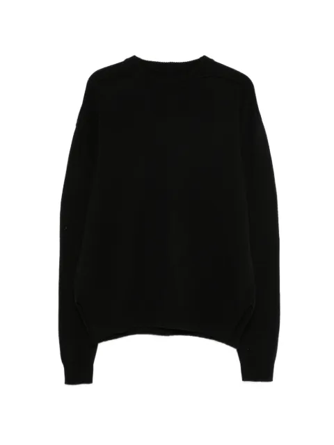 Rick Owens crew-neck sweater Black RU02F4684WSBR