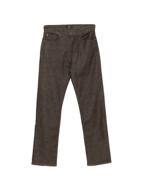 7 For All Mankind Easy Straight straight-leg jeans Brown 7T5H0H183TW