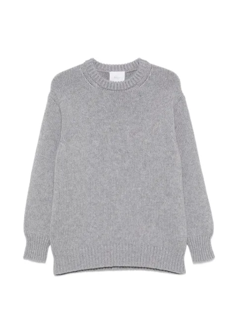 Malo ribbed-knit crew-neck sweater Grey DXA413Y1D25