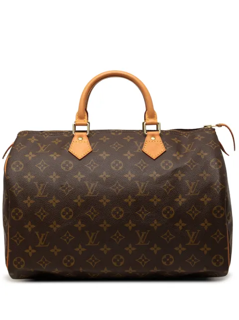Louis Vuitton Pre-Owned 1998 Monogram Speedy 35 boston bag Brown SKZF36ML83UA9WLE