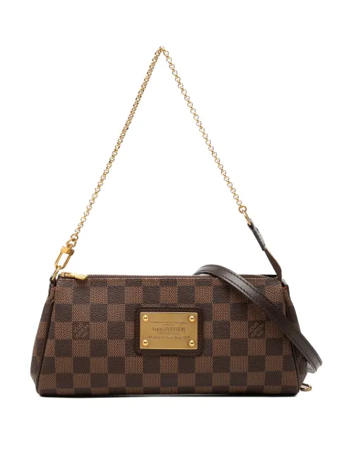 Louis Vuitton Pre-Owned 2014 Damier Ebene Eva satchel Brown BDPMVAR7WDSUBHSI
