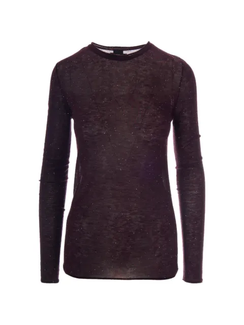 PINKO sequin-embellished top Purple 105398A2PM