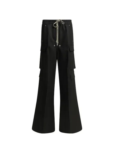 Rick Owens wide-leg cargo pants Black RP02F5327WT