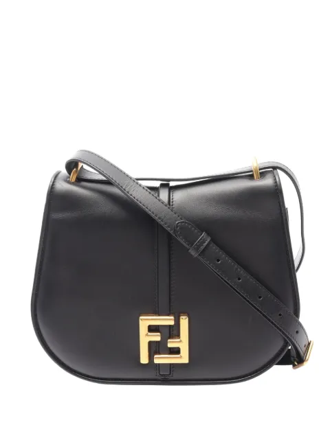 Fendi Pre-Owned 2010-2026 Medium Leather C'mon Bag crossbody bag Black O9MXELHAQ3F93QKD