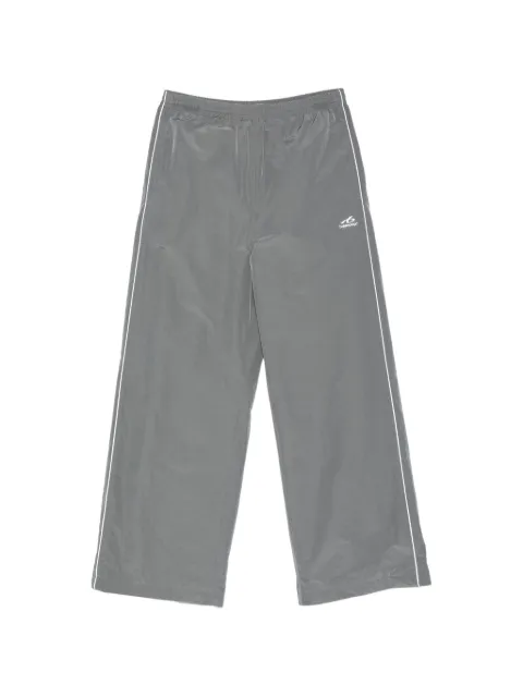 Balenciaga piped-trim track pants Grey A001ZCTPQ38