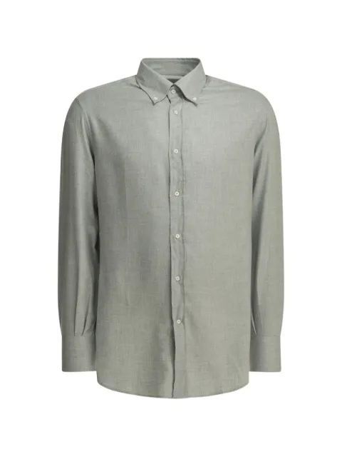 Brunello Cucinelli button-down shirt Grey MY6370038C045