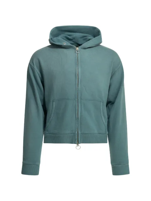 KAPITAL zip-up cotton hoodie Blue EK1881LC