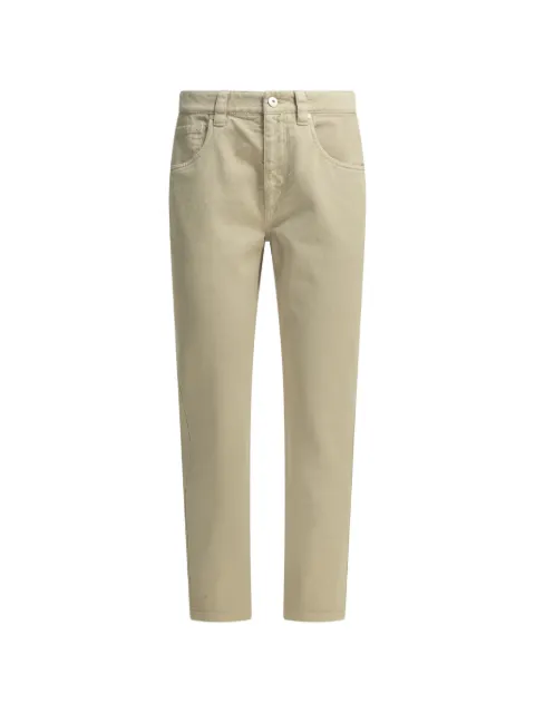 Brunello Cucinelli five-pocket straight-leg jeans Neutrals M0H81P5847C2471