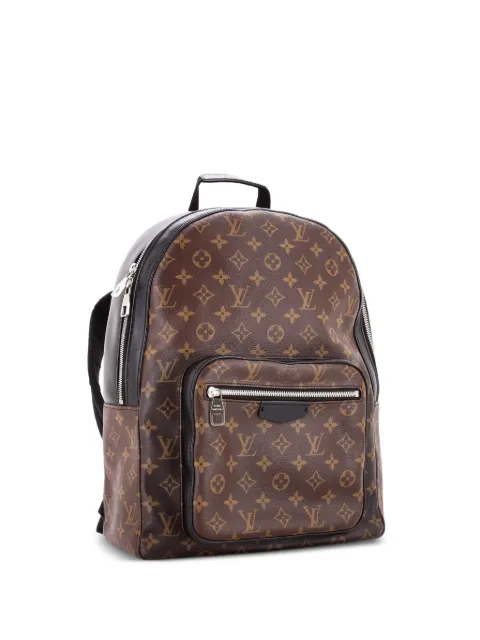 Louis Vuitton Pre-Owned Josh Macassar Monogram Canvas backpack Brown FBYY9WLM1WP1L9ZN