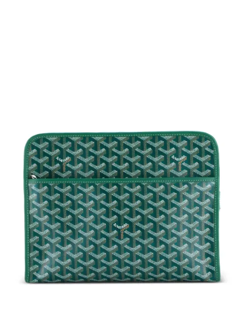 Goyard Pre-Owned Jouvence Toiletry Coated Canvas GM pouch Green 91UT26JK78GK1ZJ5